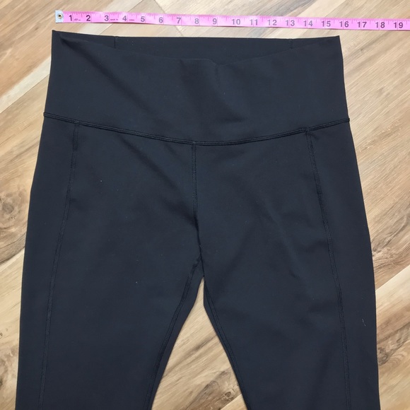 Lululemon Athletica High Waist Black Pants Size 10 - Picture 4 of 5